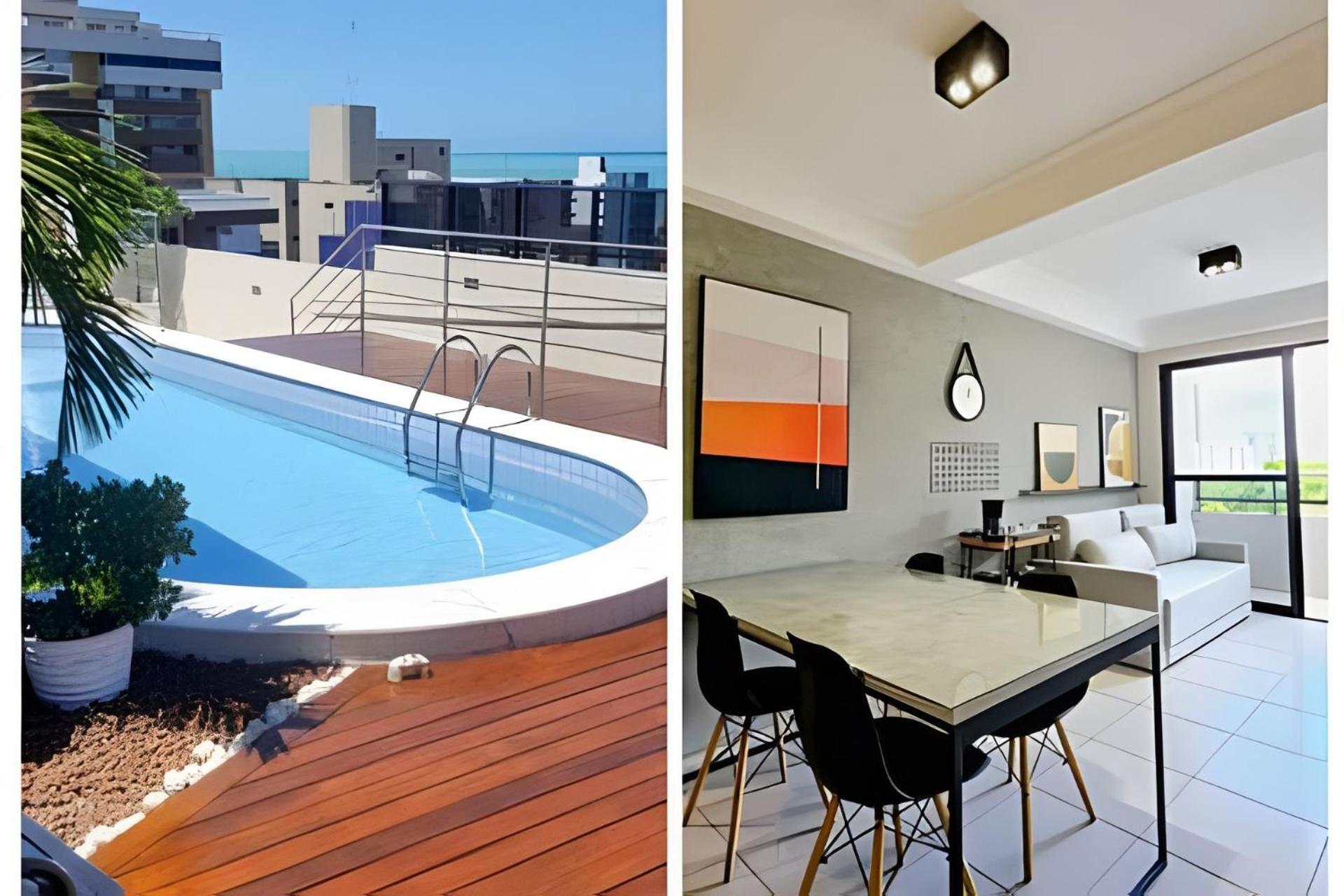 Espetacular 1 Dorm Com Piscina Em Manaira!